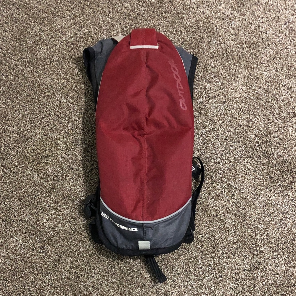 Outdoor Red and Gray Men's Backpack
